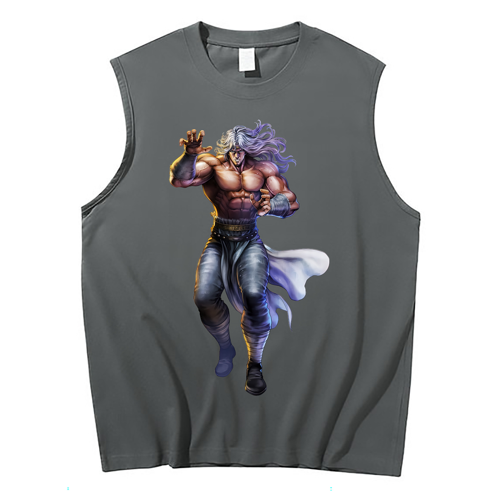 （画像用） 北斗の拳 Fist of the North Star コットン100％タンクトップ（フロントプリント）